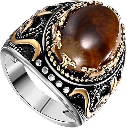 Bague Protection Oeil Tigre